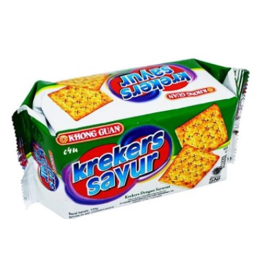 Jual Khong Guan Krekers Sayur 135g | Shopee Indonesia