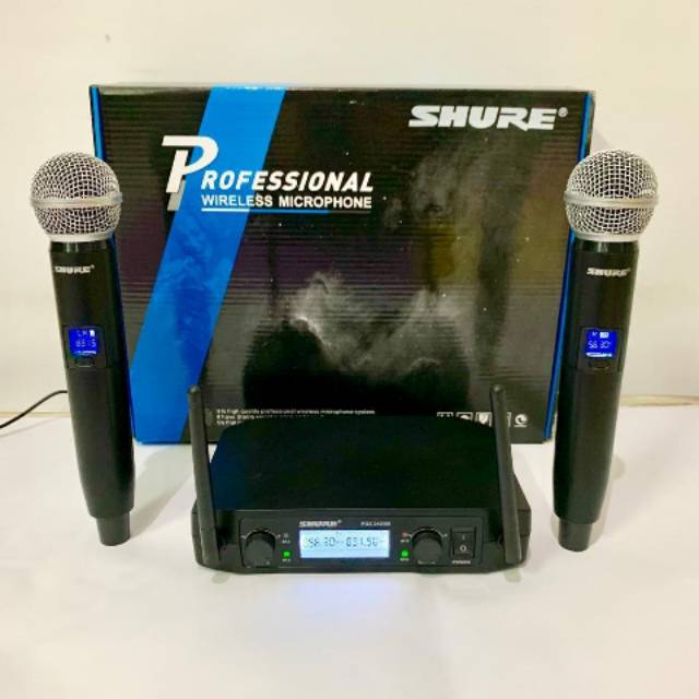 Jual Mic wireless SHURE PGX 242 beta 58 Shopee Indonesia