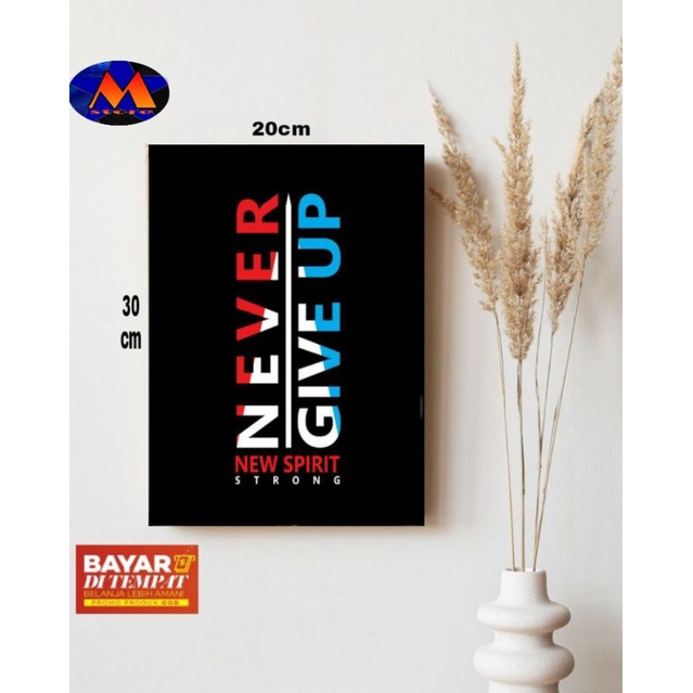 Jual HIASAN DINDING TEMA QUOTES/POSTER KAYU QUOTES/WALLDECOR/KATA BIJAK ...