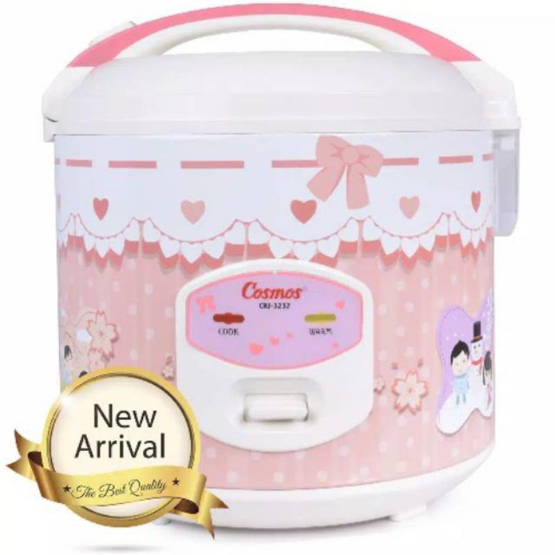 Jual Cosmos Rice Cooker 1.8 Liter 3 in 1 CRJ3232 400 Watt | Shopee ...