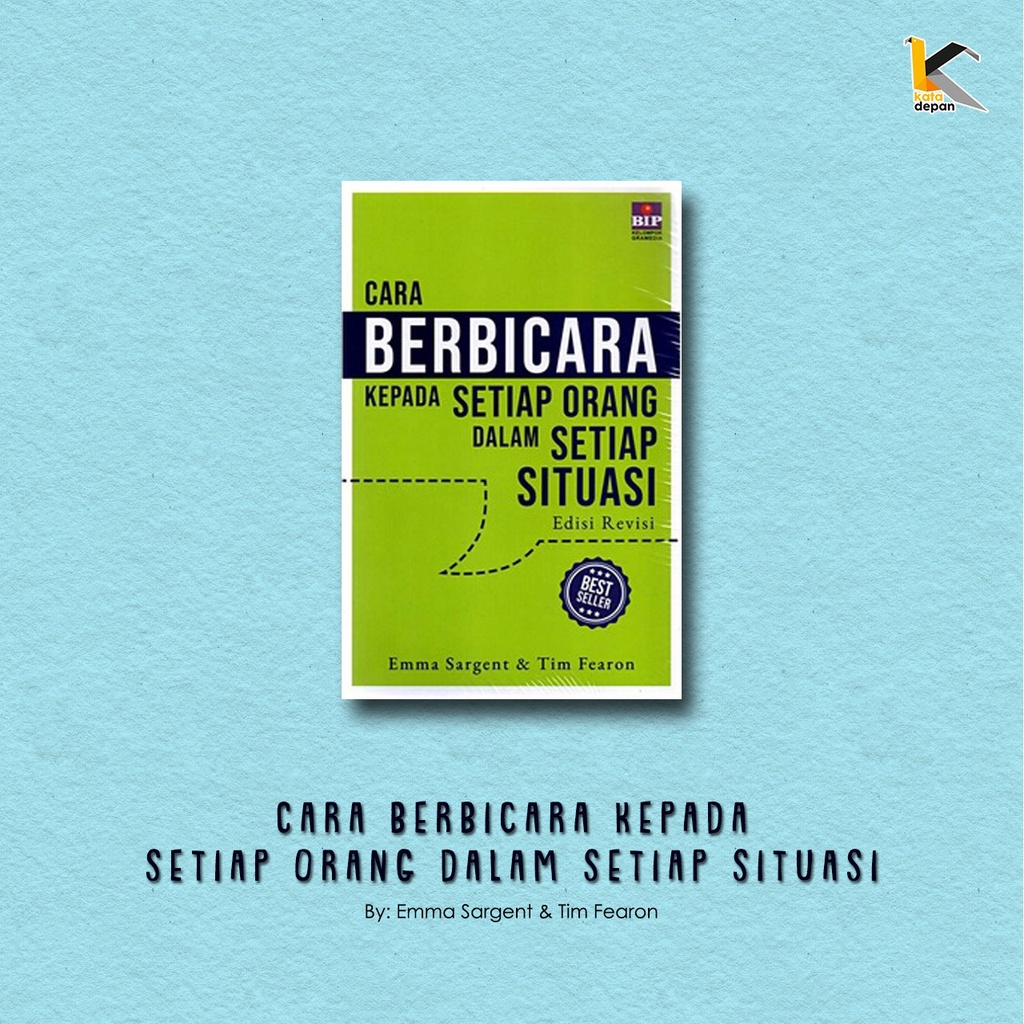 Jual Buku Cara Berbicara Kepada Setiap Orang Dalam Setiap Situasi ...