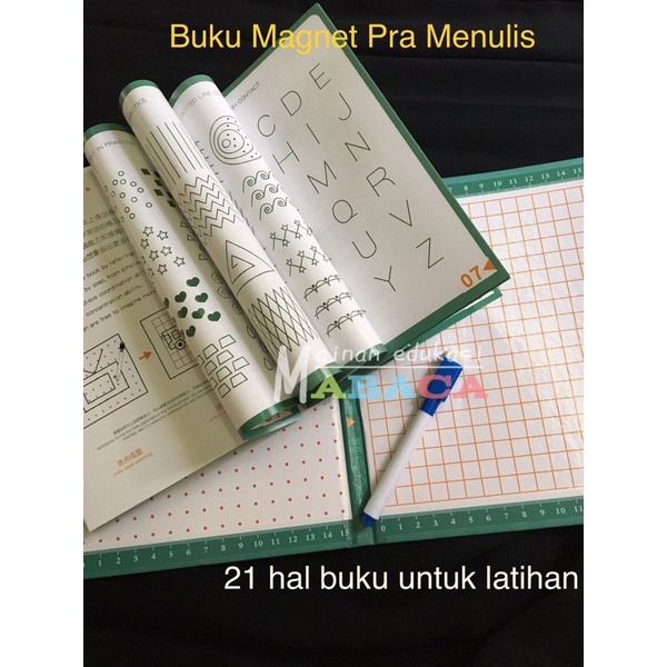 Jual BUKU MAGNET BELAJAR HURUF BELAJAR MENULIS SHOPPING LIST | Shopee ...