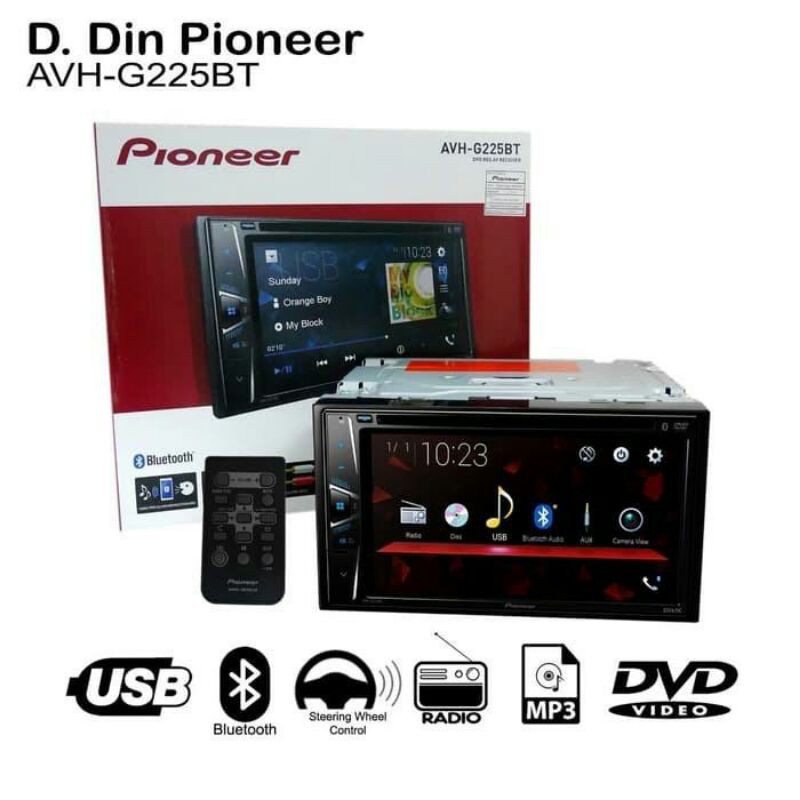 Jual Speaker HEAD UNIT DOUBLE DIN PIONEER AVHG225BT 2022 Shopee