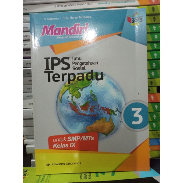 Jual BUKU MANDIRI IPS TERPADU UNTUK SMP KELAS 9 | Shopee Indonesia