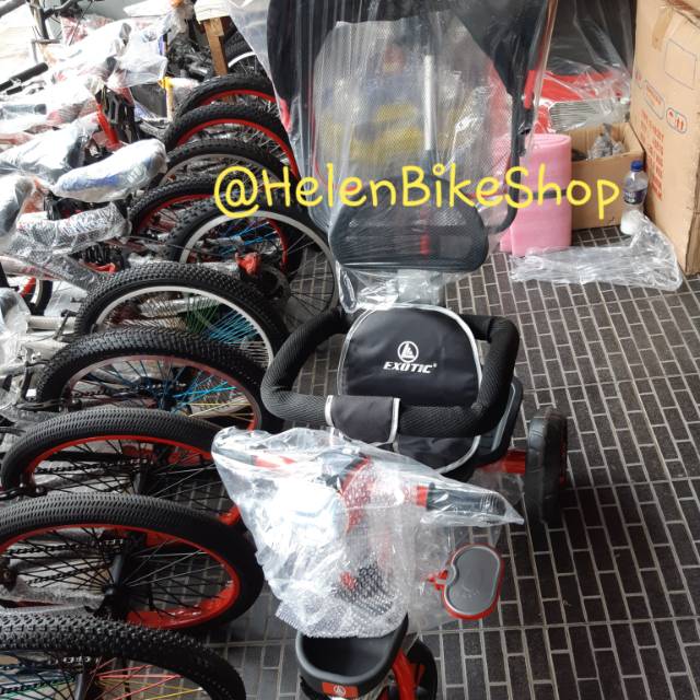 Jual Sepeda Roda 3 Exotic Musik 61(Khusus Go-Send) | Shopee Indonesia