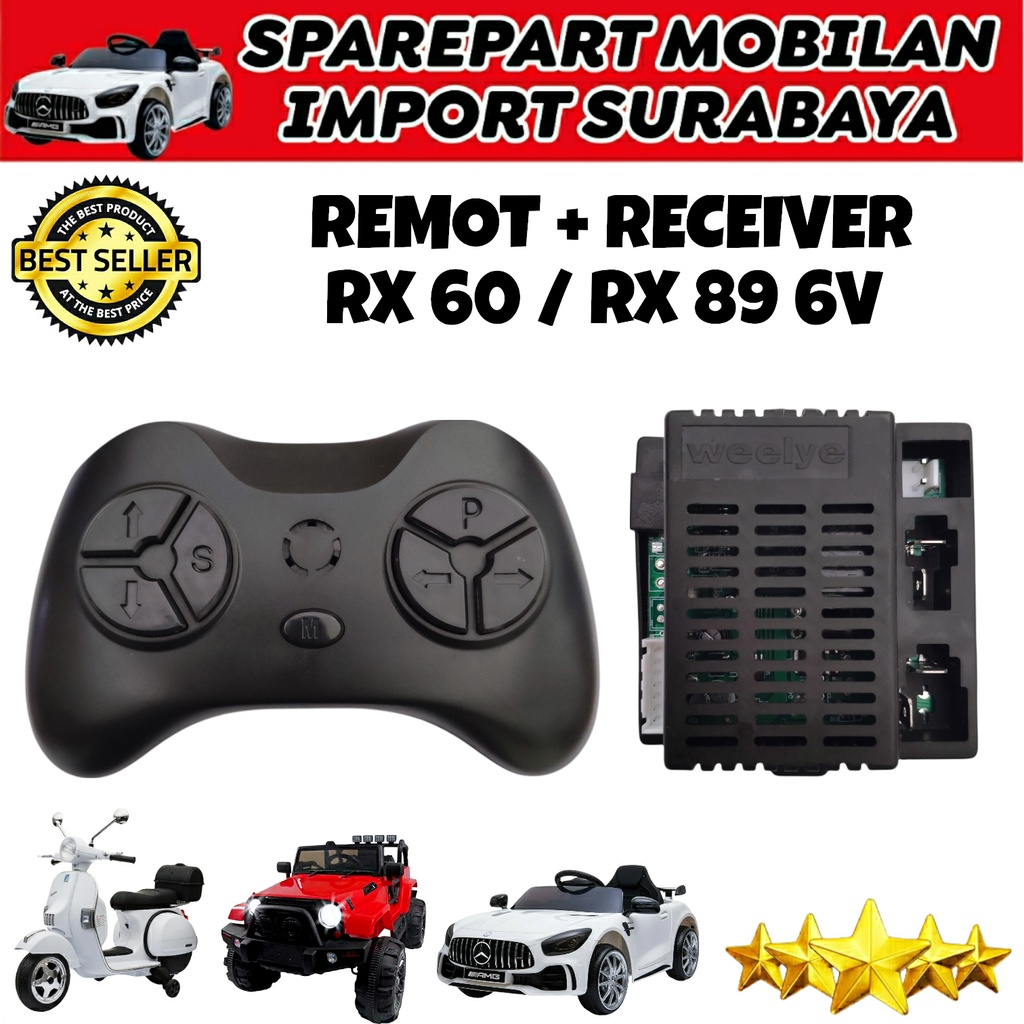 Jual WEELYE RX60 RX 89 IC SIGNAL CONTROLLER PMB 7988 6869 RECEIVER ...