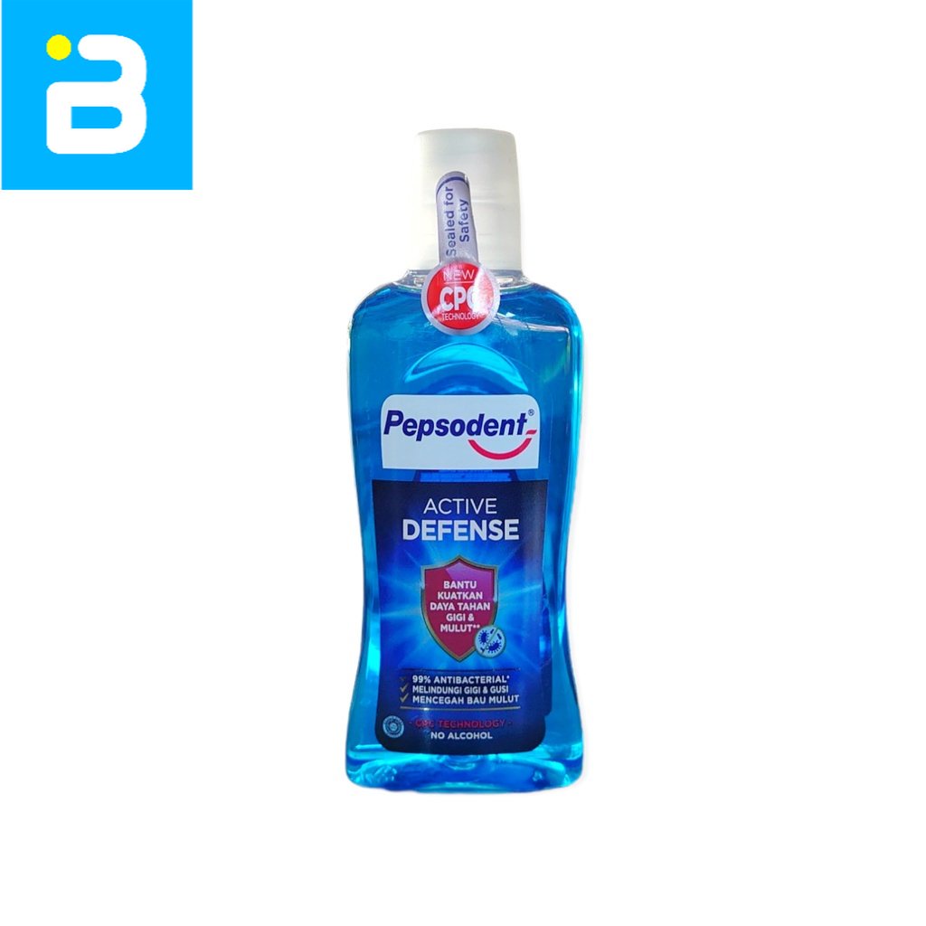 Jual Pepsodent Mouthwash Active Defense Ml Shopee Indonesia