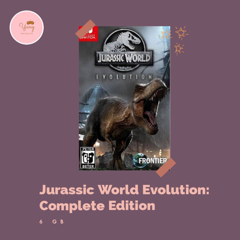 Jual Jurassic World Evolution Complete Edition Nintendo Switch Shopee Indonesia 7461