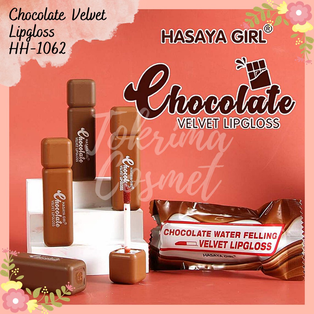Jual (new) LIP GLOSS HASAYA GIRL CHOCOLATE VELVET Shopee Indonesia