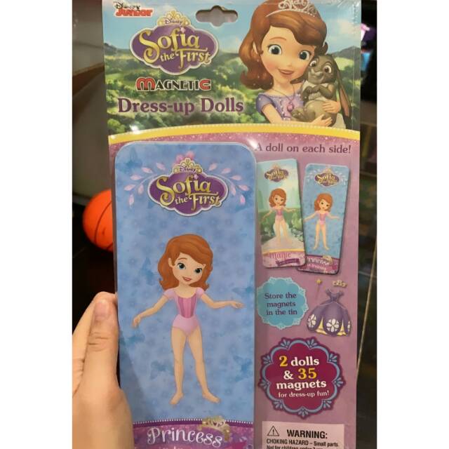 Sofia the first hot sale magnetic dress up