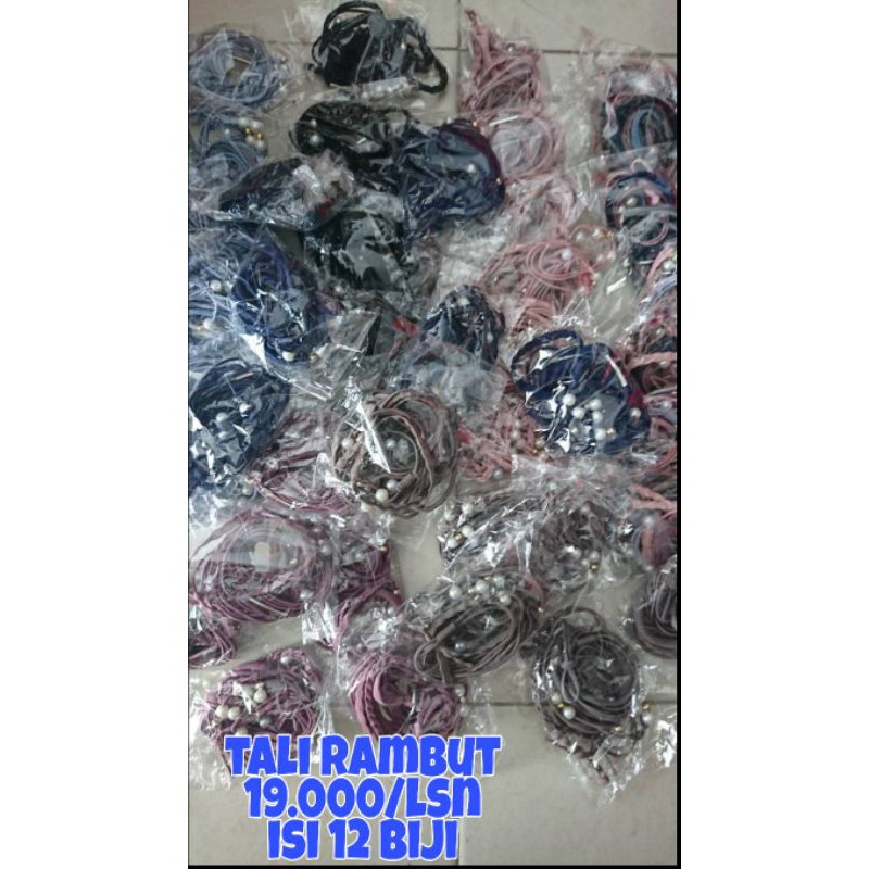 Jual Tali rambut (12biji) | Shopee Indonesia