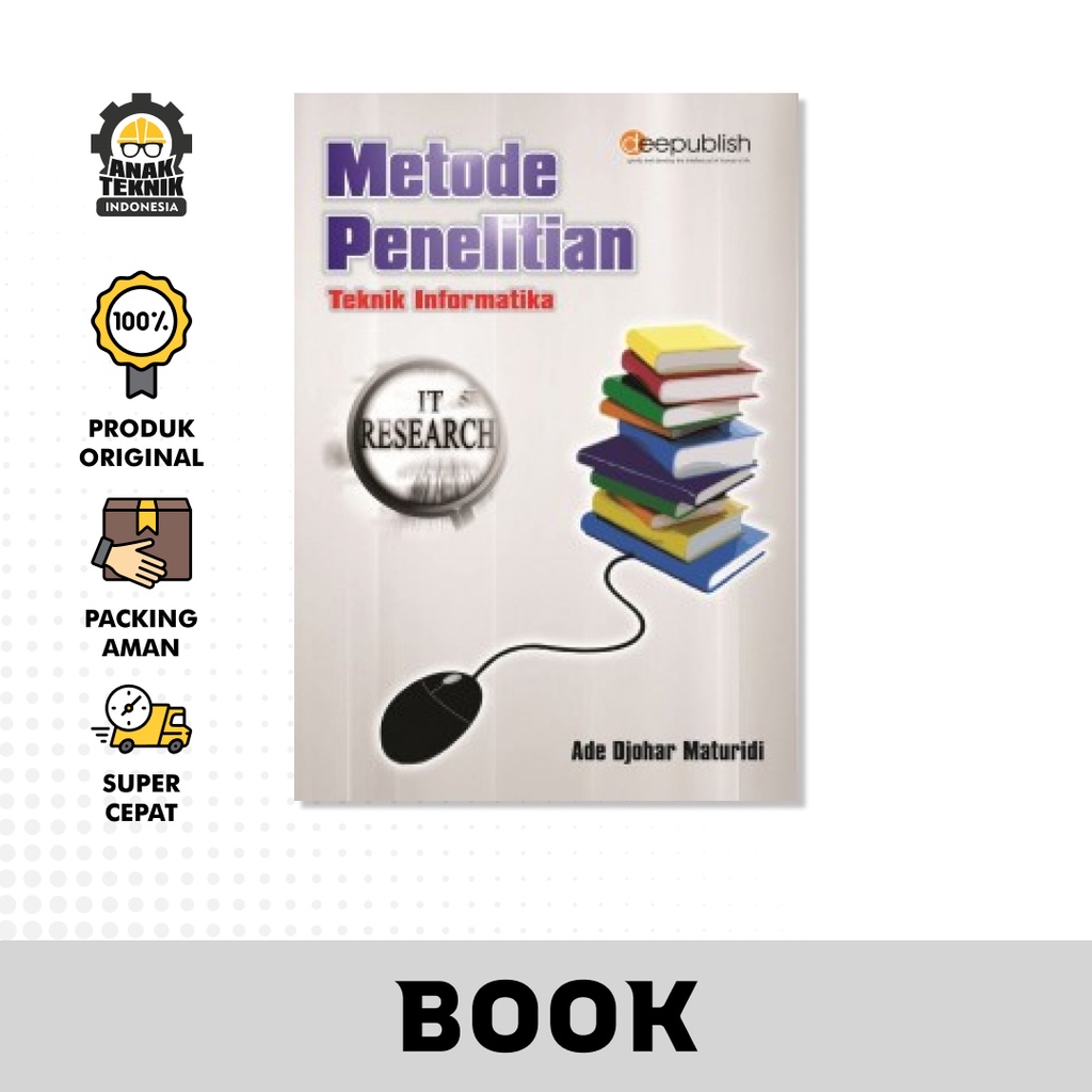 Jual Buku Metode Penelitian Teknik Informatika | Shopee Indonesia