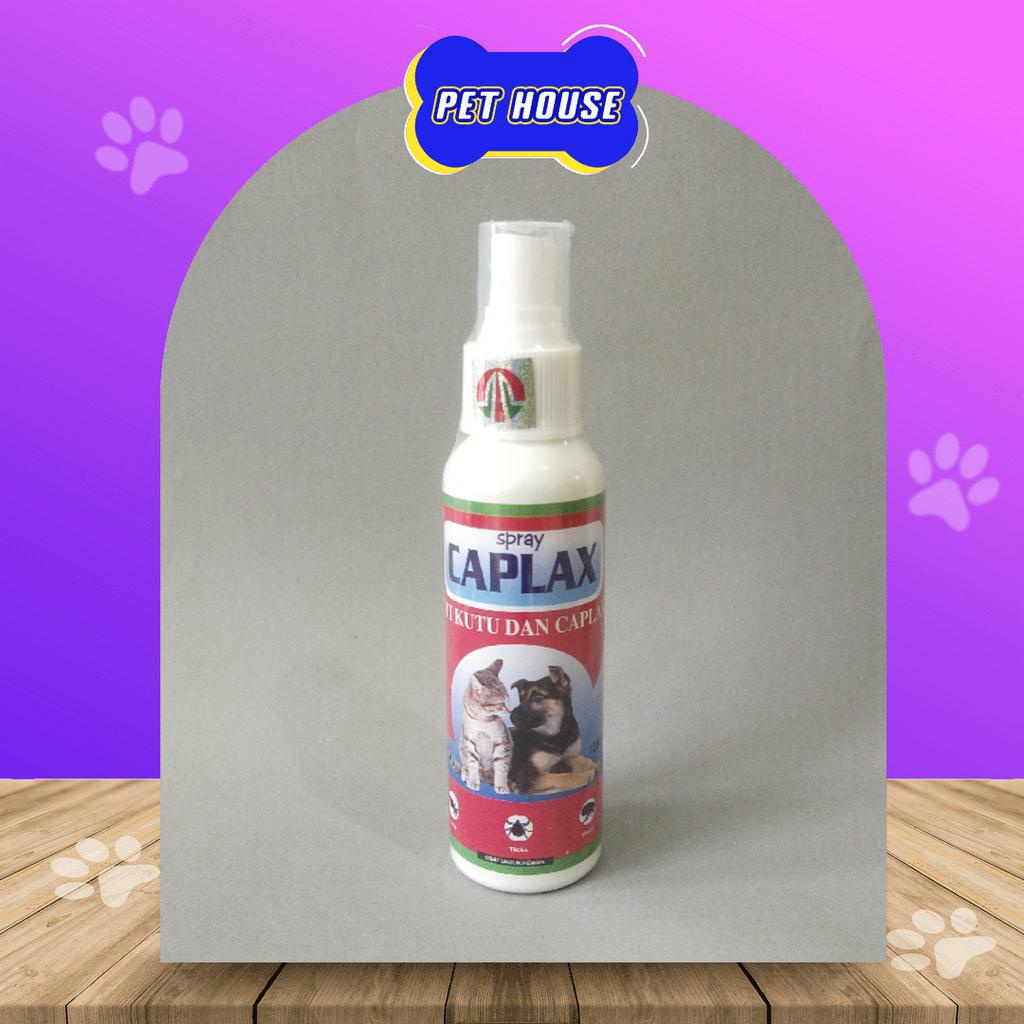 Jual CAPLAX SPRAY 125ML OBAT SEMPROT KUTU CAPLAK ANJING KUCING SPRAY