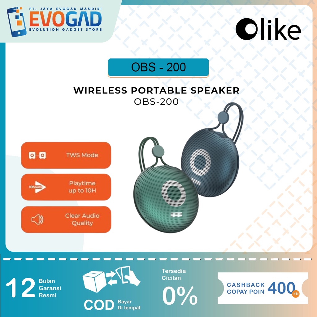 Jual Olike Speaker Wireless Portable Radio OBS-200 OBS 300 OBS 300 PRO ...