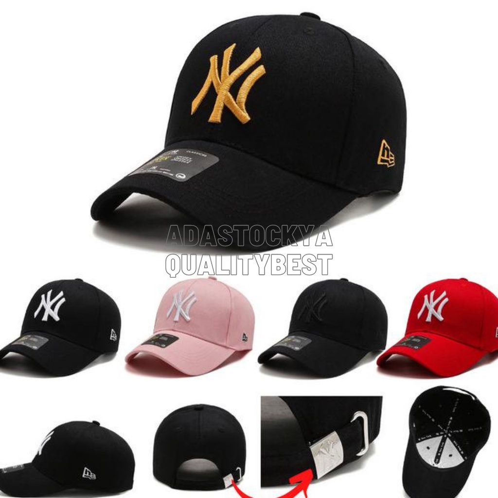 Jual PROMO !!! Topi Pria Distro Ori Keren 2021 Logo NY TERLARIS ...