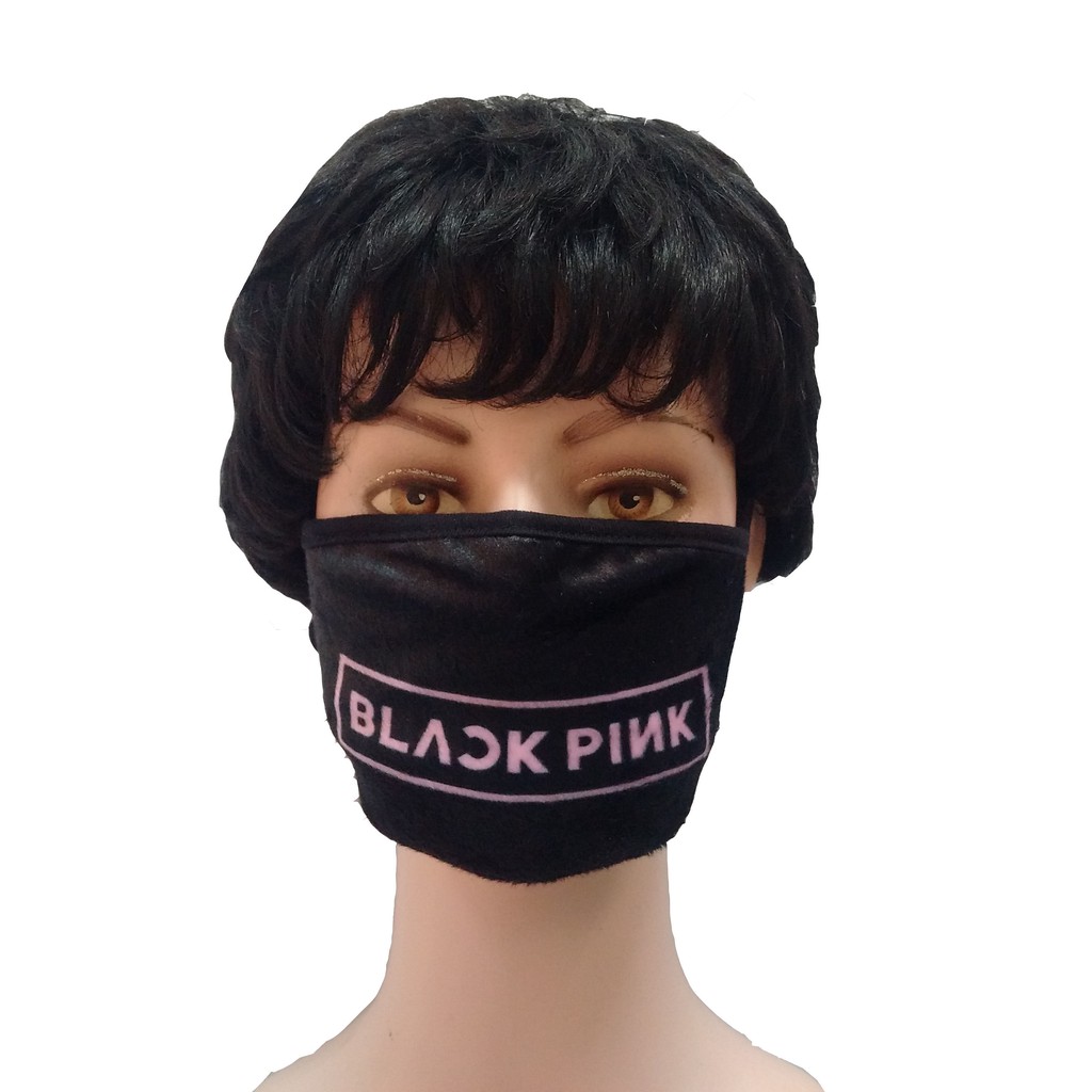 Jual Masker Kain 3 Lapis Ply Katun Grup Kpop Blackpink Bahan Lembut