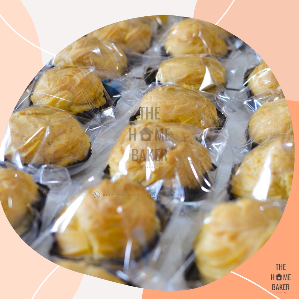 Jual Rhum Custard Choux Box of 6 pcs | Sus Rhum Vla | Traditional Soes ...