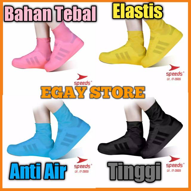 Jual Cover Shoes Pelindung Sepatu Jas Pelapis Sepatu Karet Elastis Anti ...