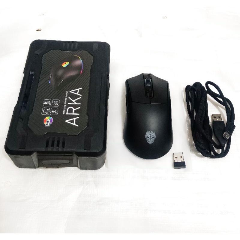 Jual (BEKAS) Wireless Gaming Mouse - Rexus Arka 107 (Black) | Shopee