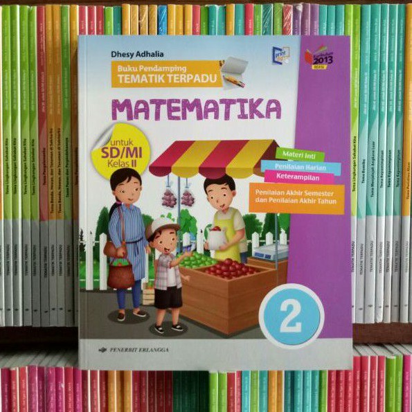 Jual BUKU BUPING MATEMATIKA SD/MI KELAS 2 REVISI K13N ERLANGGA | Shopee ...