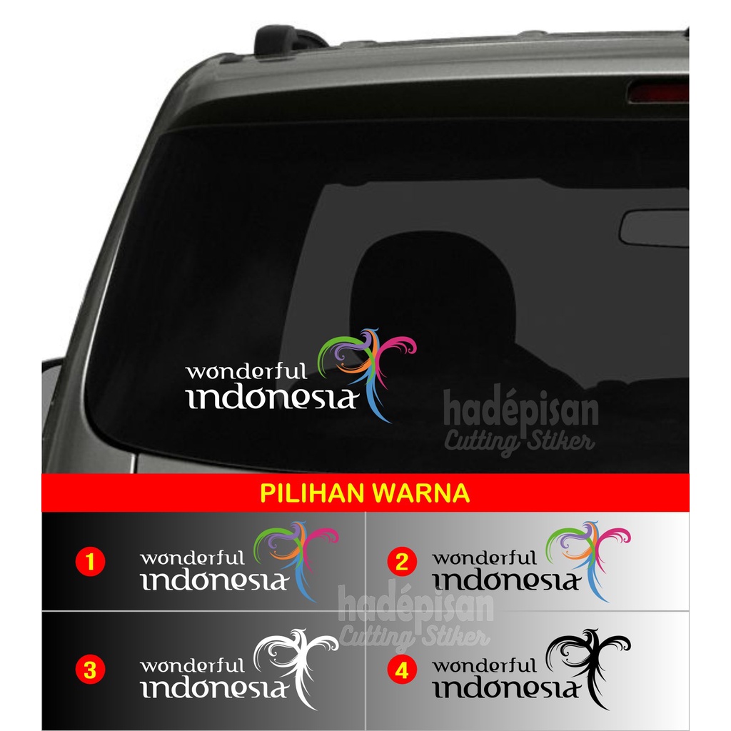 Jual Stiker Mobil Cutting Sticker Body Dan Kaca Pesona Wonderful