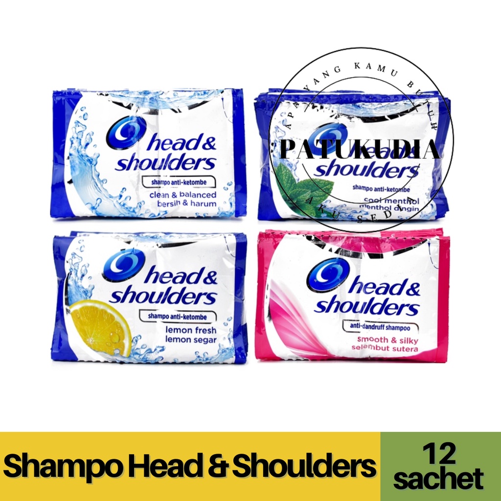 Jual Shampo Head & Shoulders Sampo Anti Ketombe Renceng isi 12 | Shopee
