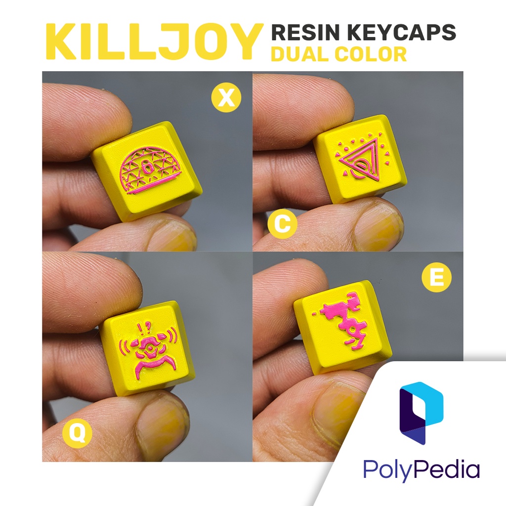Jual Valorant Killjoy Resin Keycap / Keycaps | Shopee Indonesia
