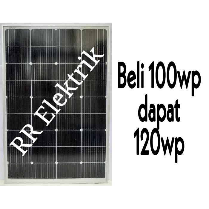 Jual Solar Panel / Solar Cell / Panel Surya Gh 100Wp Mono | Shopee ...