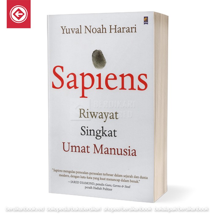 Jual PROMOOO Buku SAPIENS- Yuval Noah Harari (Indonesia) | Shopee Indonesia