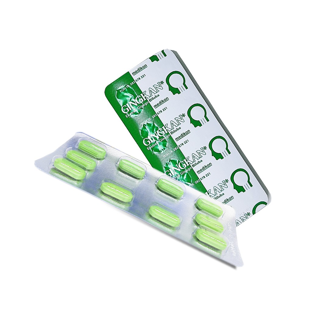 Jual Gingkan Ginkgo Biloba Strip | Shopee Indonesia