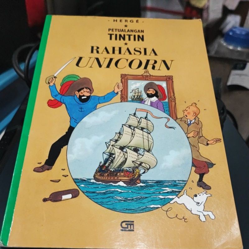 Jual Komik Tintin Rahasia Unicorn Shopee Indonesia