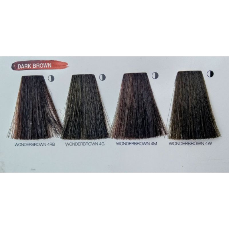 Jual MATRIX WONDER BROWN - semir cat rambut | Shopee Indonesia