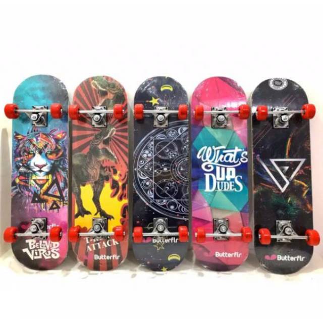 Jual SKATE BOARD SKATEBOARD KAYU FULL SET RODA PVC / ANAK PAPAN ...