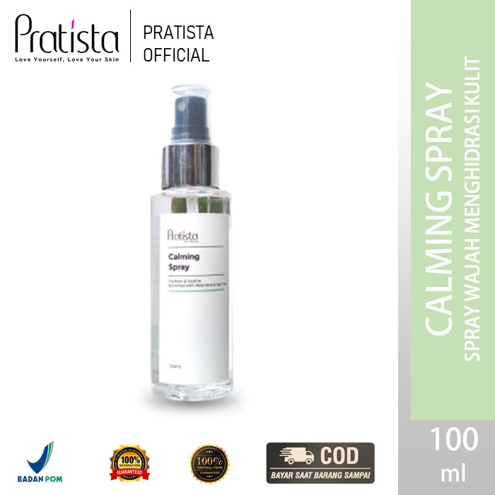 Jual Calming Spray Pratista Skincare Face Mist Moisturizing Penyegar