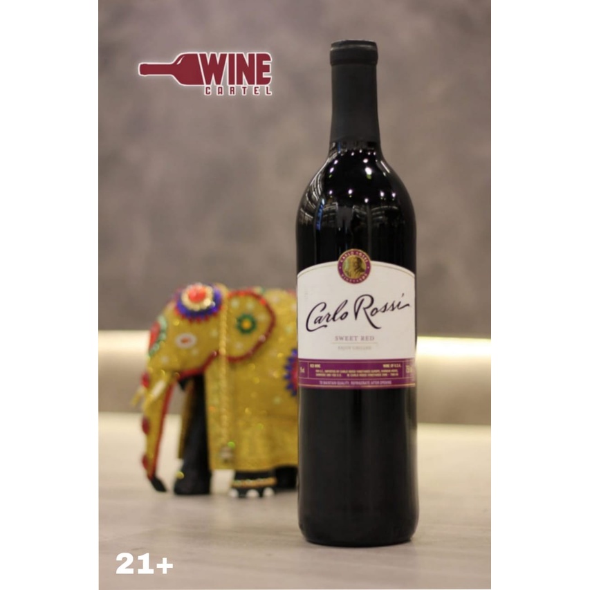 Jual Carlo Rossi Sweet Red Wine 750mL Shopee Indonesia