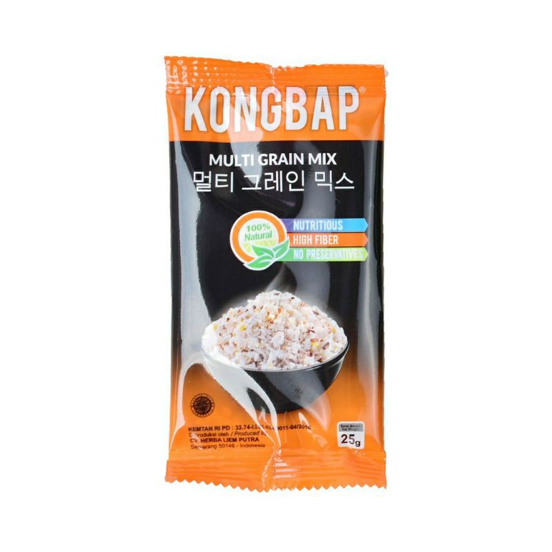 Jual Kongbap Multi Grain Mix For Rice/Chia Seed Quinoa 25gr (1 Saset ...