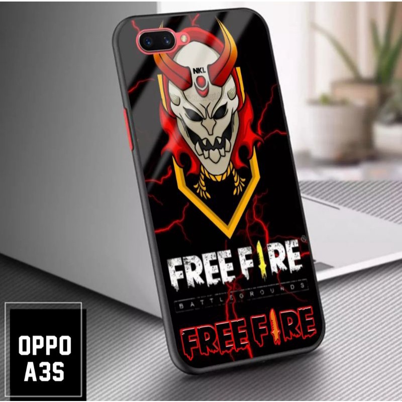 Jual SHOWCASE CASE OPPO A3S/ REALME C1 DESIGN GAME FF SERIES