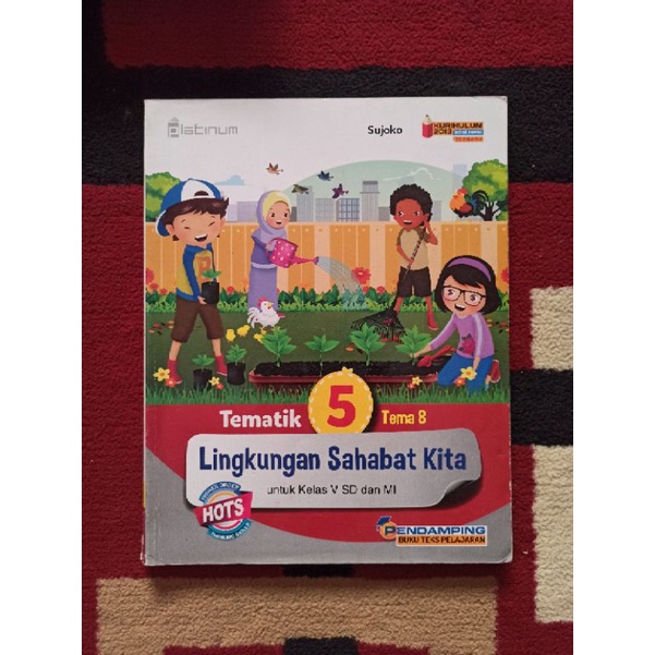 Jual BUKU BEKAS TEMATIK KELAS 5 SD TEMA 8 PLATINUM KURIKULUM 2013 HOTS ...