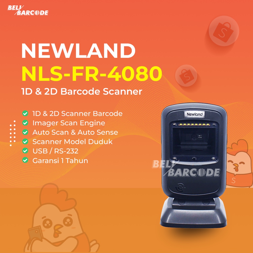 Jual Newland NLS-FR4080 // Scanner Barcode Imager 2D Newland NLS-FR4080 ...