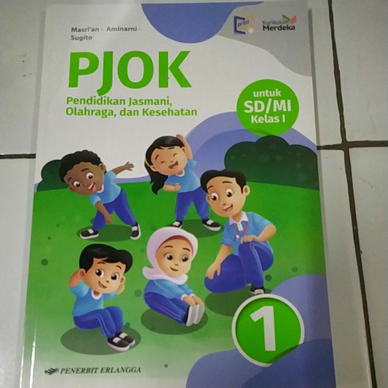 Jual PJOK KURIKULUM MERDEKA UNTUK SD KELAS 1 ERLANGGA | Shopee Indonesia