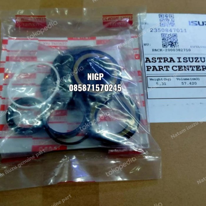 Jual REPAIR KIT POWER STEERING / SILL POWER STEERING ISUZU DMAX 4JJI