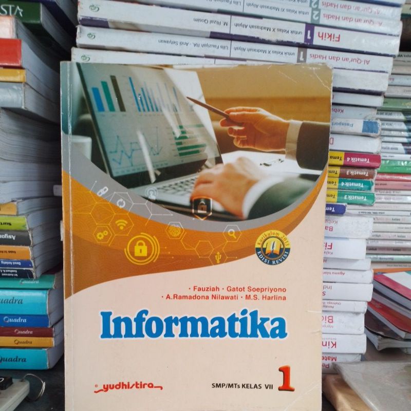 Jual Buku Informatika Untuk SMP Kelas 7 Penerbit Yudhistira | Shopee ...