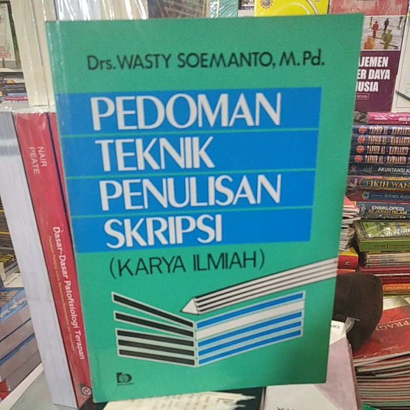 Jual PEDOMAN TEKNIK PENULISAN SKRIPSI (KARYA ILMIAH) ORIGINAL | Shopee ...