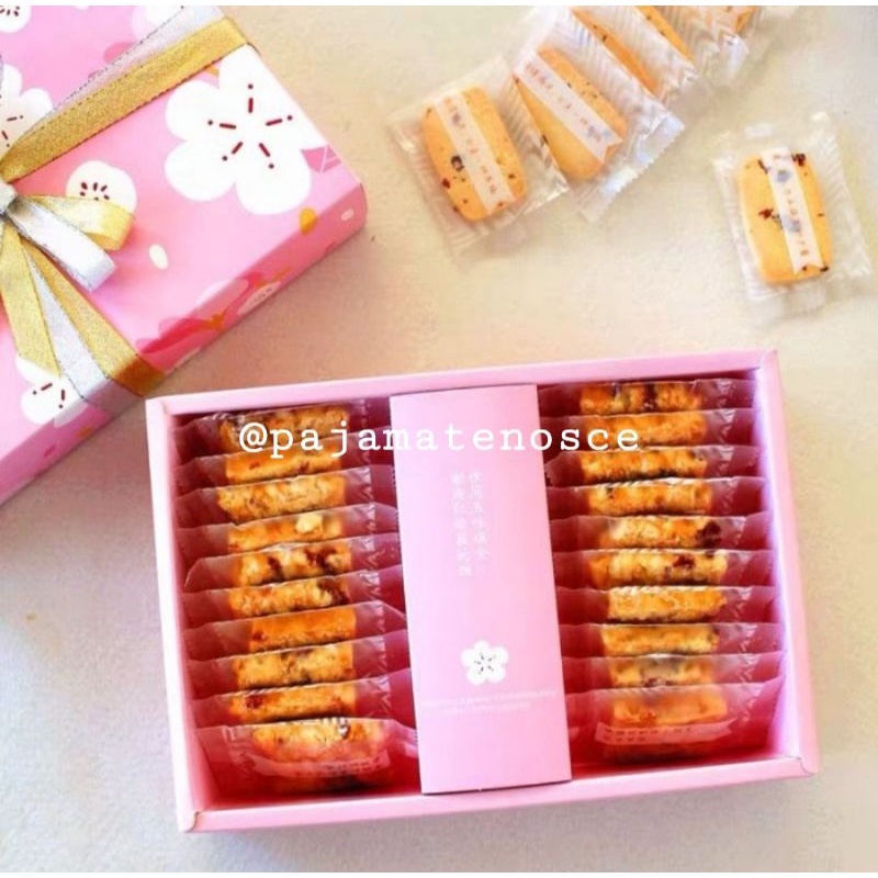Jual Kotak Dus Box Nastar Taiwan Mooncake Cookies Bunga Flower Pink ...