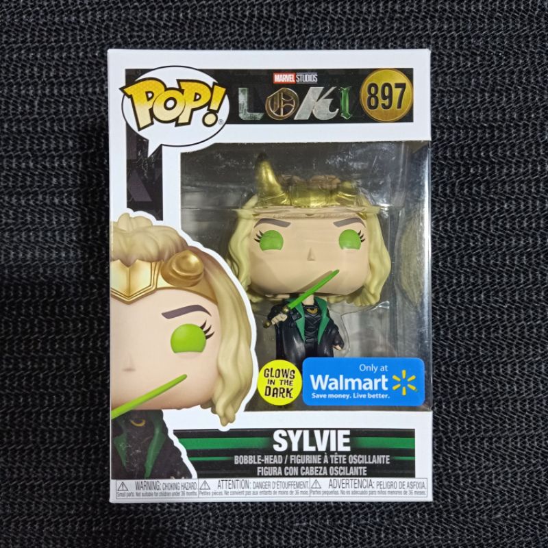 Figurine Funko POP! Miss Minutes JUMBO 10'' - Marvel Studios Loki - Glow In The Dark SDCC 2022