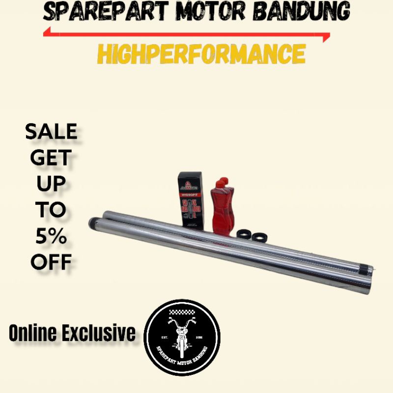 Jual Paket As shock depan Thunder Thunder 125 As sok shok depan set Oli Dan Seal Shock Depan