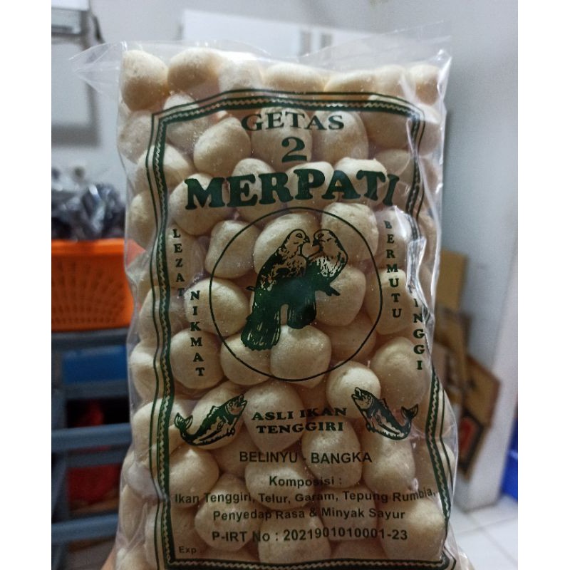 Jual Getes Cap Dua Merpati Asli Bangka 250gr Getas Bangka Snack