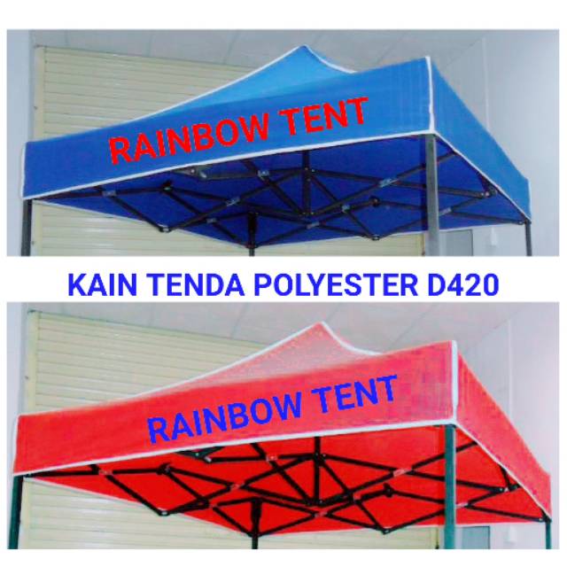 Jual Atap Tenda Polyester D420 Ukuran 2.5x2.5 | Shopee Indonesia