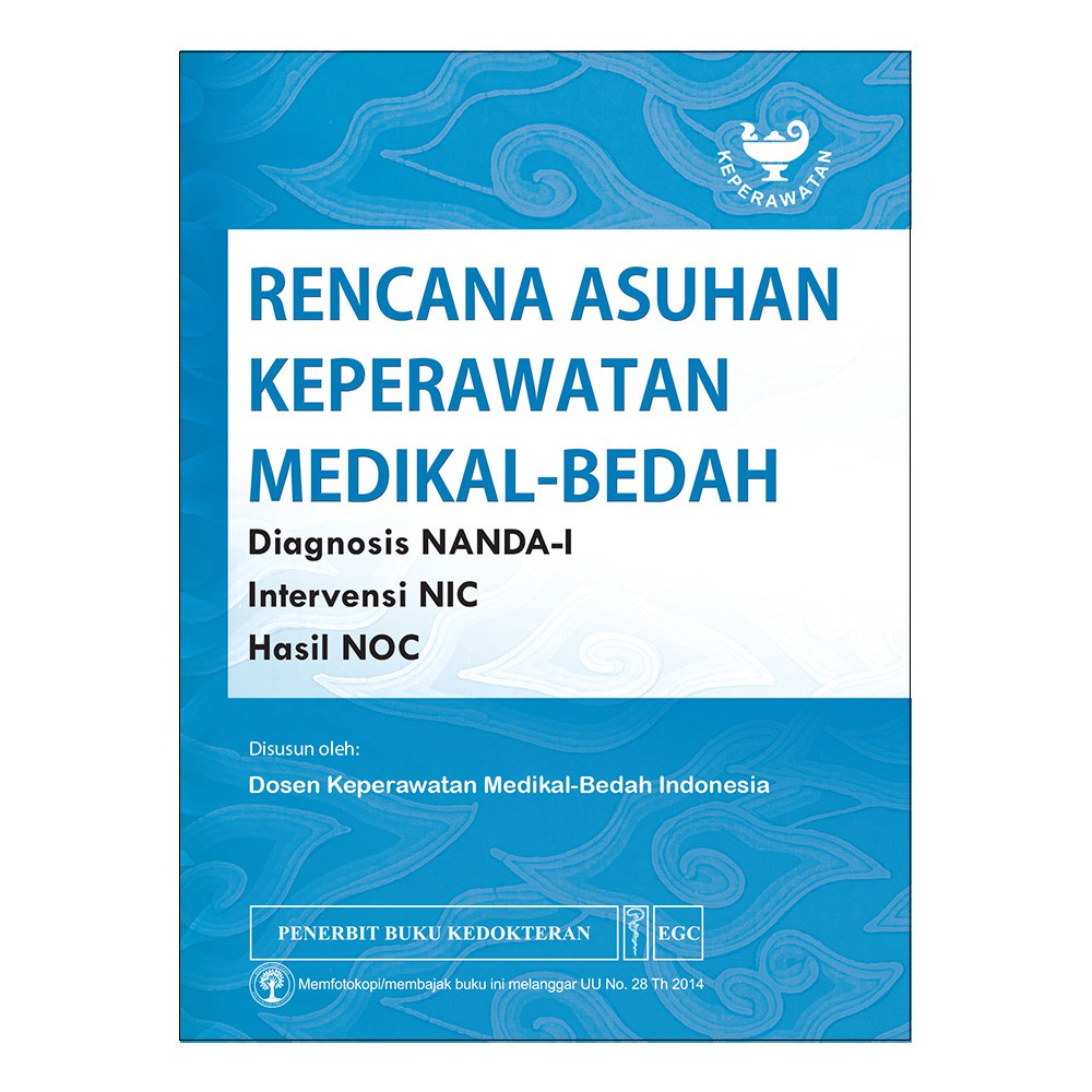 Jual Original Rencana Asuhan Keperawatan Medikal Bedah Diagnosis NANDA ...