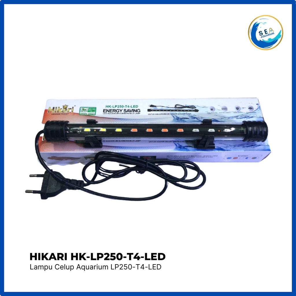 Jual LAMPU LED CELUP AQUARIUM AQUASCAPE HIKARI HK LP250 HK P250 ...